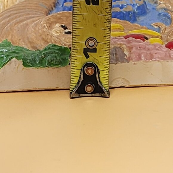 Thanksgiving Cornucopia Hanging Plaque With "Give Us This Day Our Daily Bread" - Picture 12 of 12